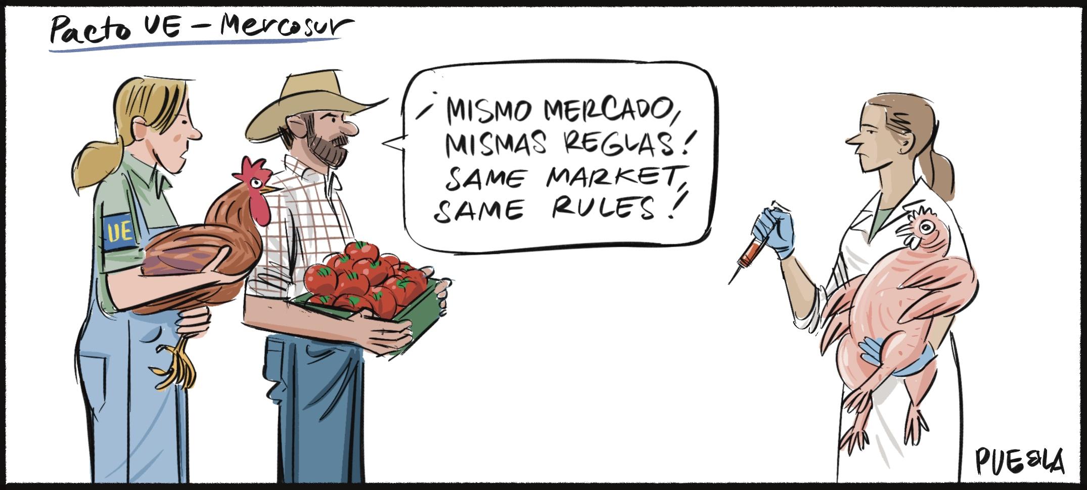 Mercosur. El Agro lucha en Bruselas por nuestra calidad de vida