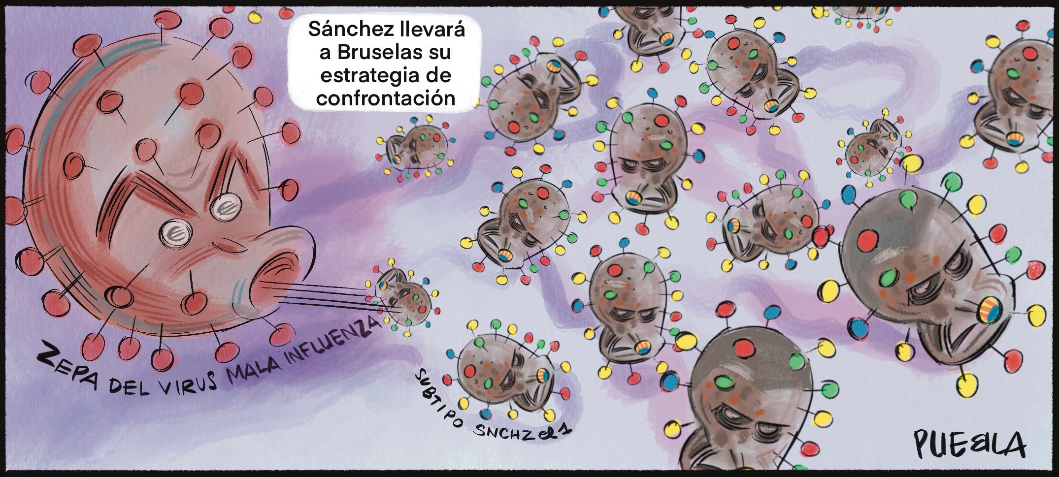 Sánchez exportará su estrategia de confrontación a Bruselas