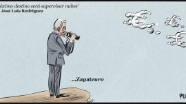 Zapatero, supervisor de nubes
