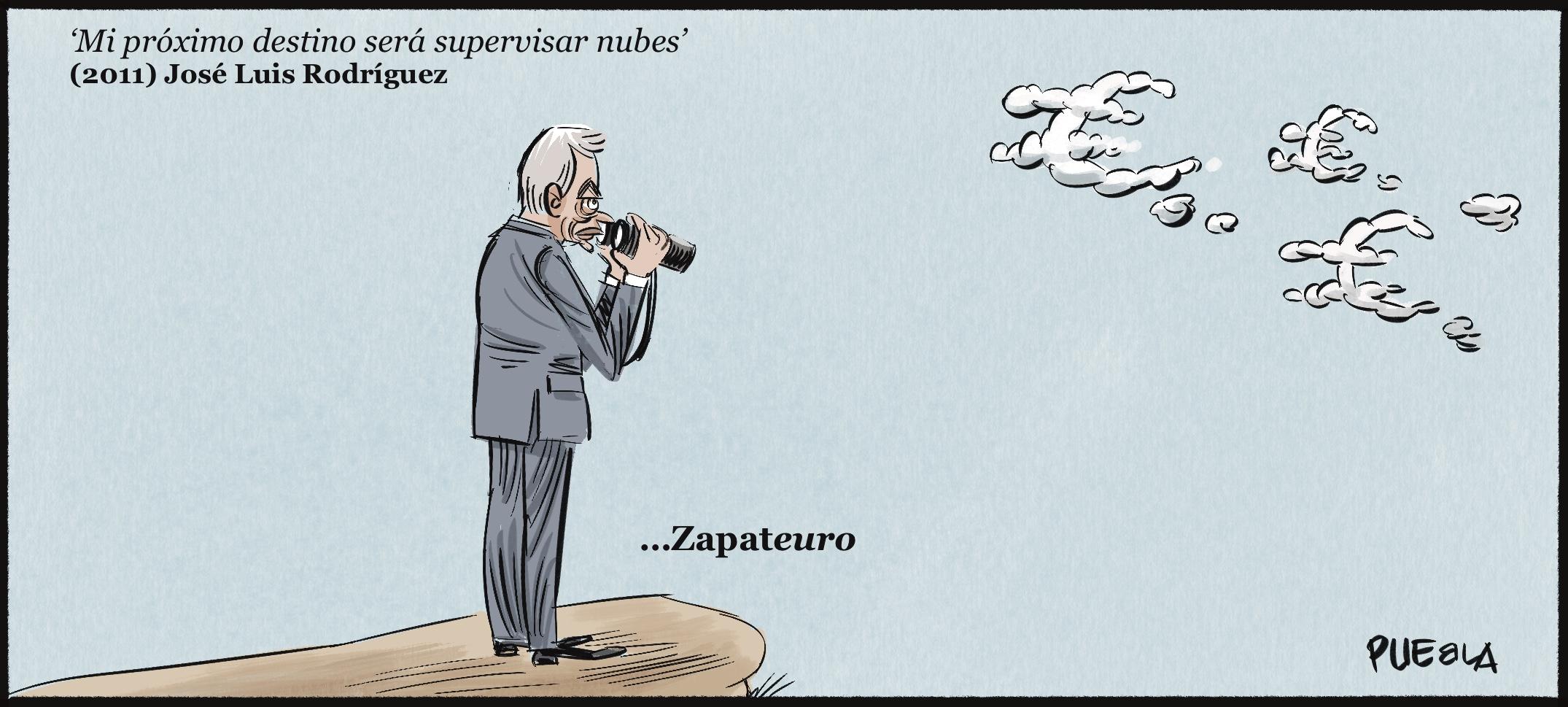 Zapatero, supervisor de nubes