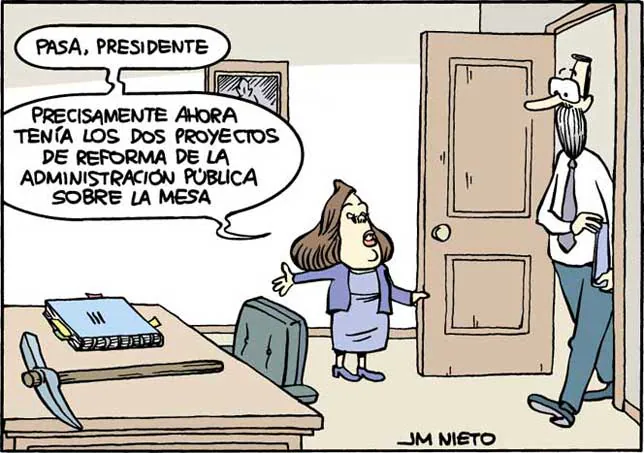 Reforma de la administración pública por, J.M. Nieto