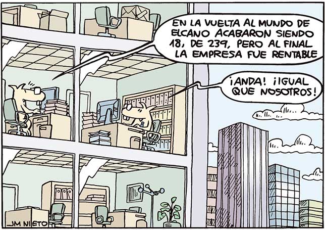 Sobre la primera vuelta al mundo y otras empresas