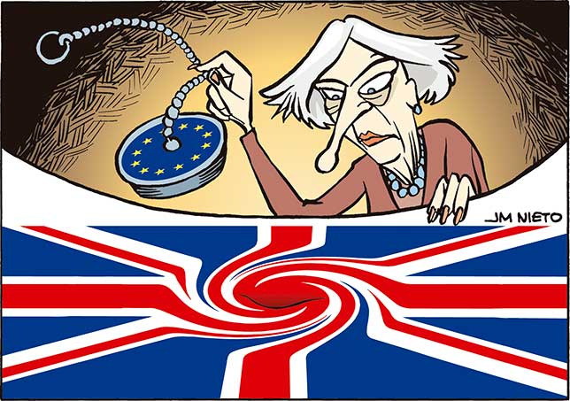 La espiral de ensimismamiento del Brexit