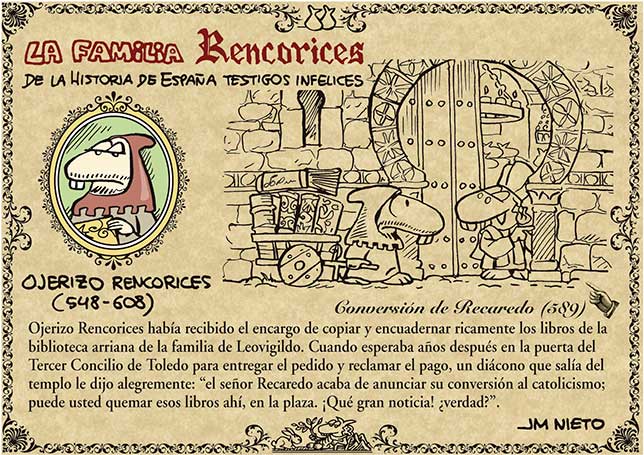 La familia Rencorices, de la historia de España testigos infelices (II)