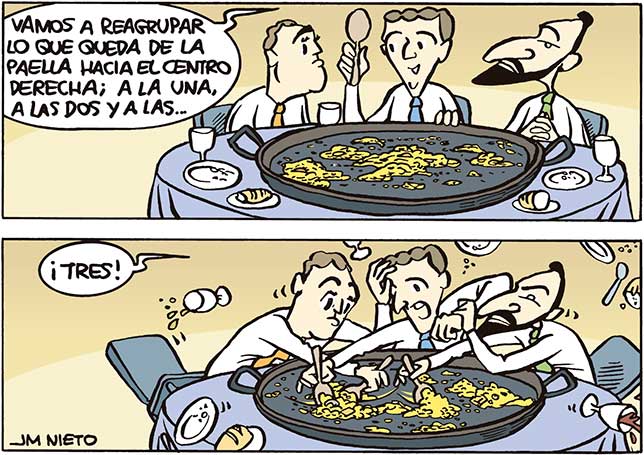 Reagrupando la paella