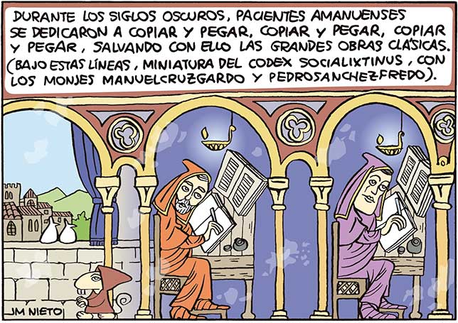 Los amanuenses y la cultura occidental