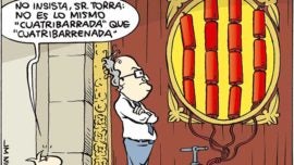 Torra y la cuatribarrada