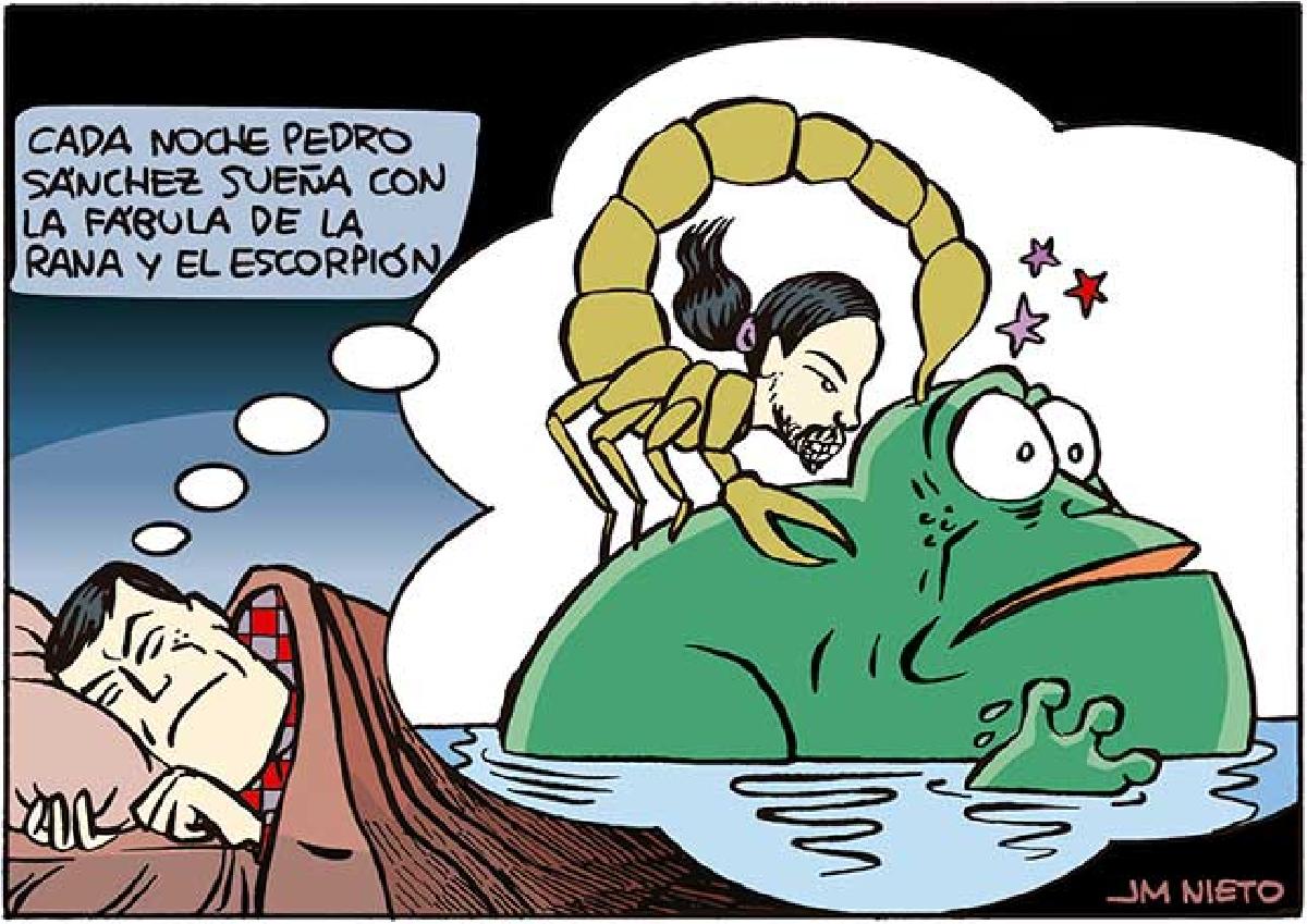 La fábula de la rana y el escorpión