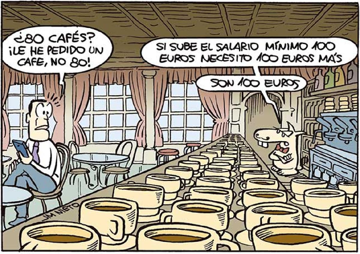 Café y salario mínimo