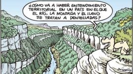 Sobre la imposibilidad del “entendimiento territorial”