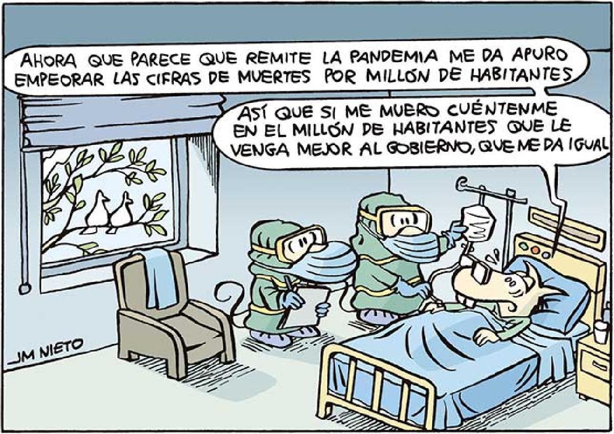 Mientras tanto, en un hospital español