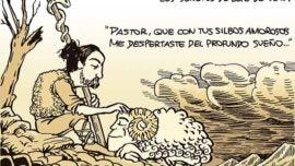 Pastor, que con tus silbos amorosos…