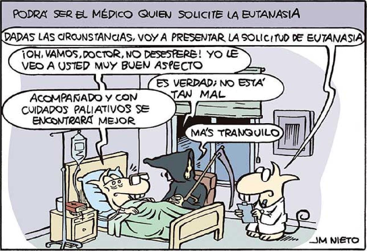 El médico podrá pedir la eutanasia