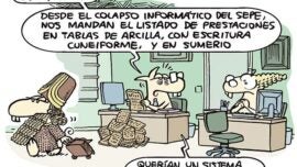 El colapso informático del SEPE