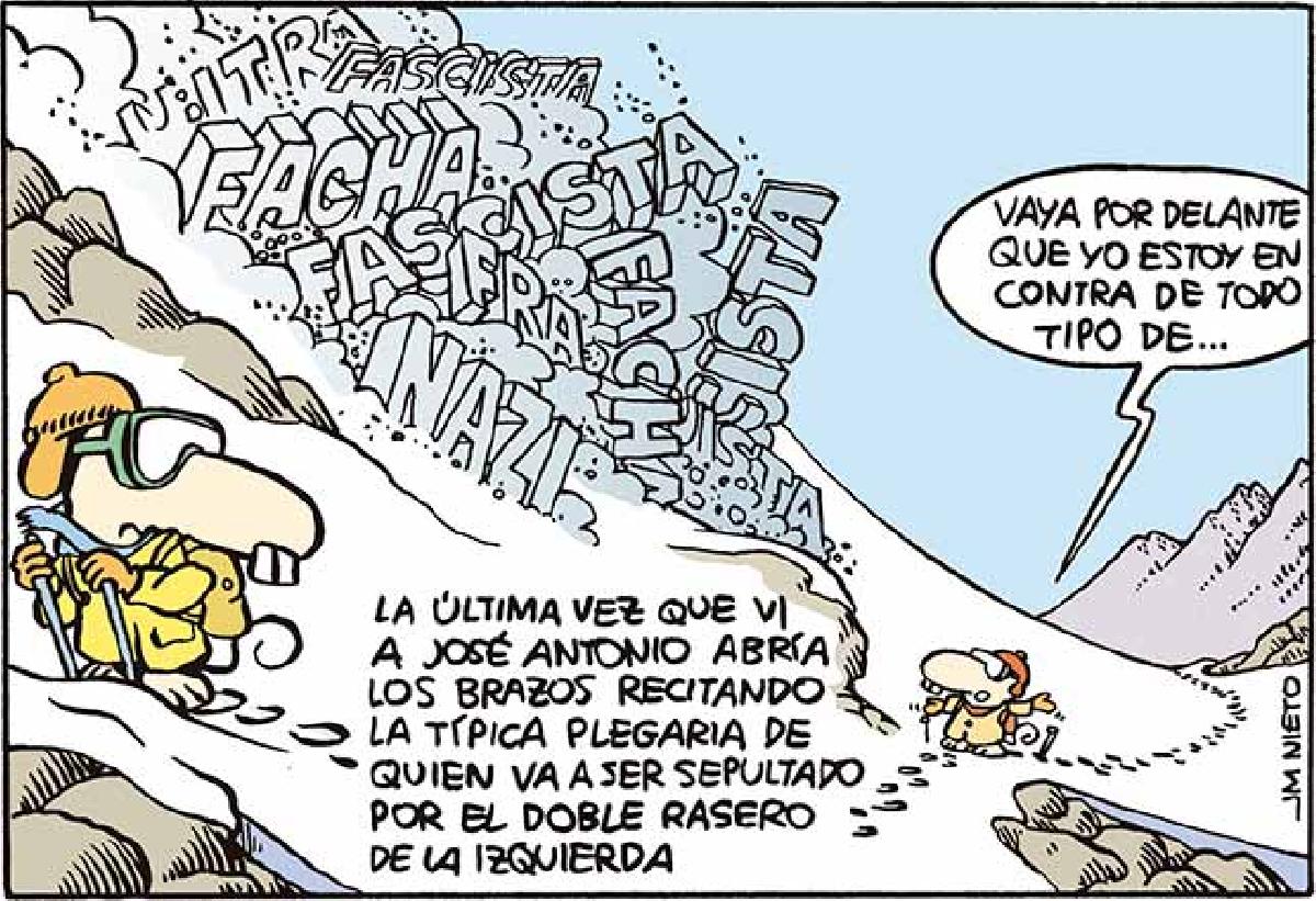 Avalancha de improperios