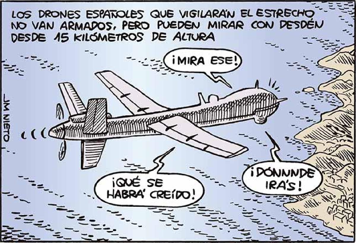 Dron español