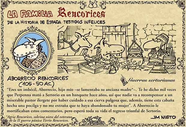 Nueva entrega de la serie “La Familia Rencorices”