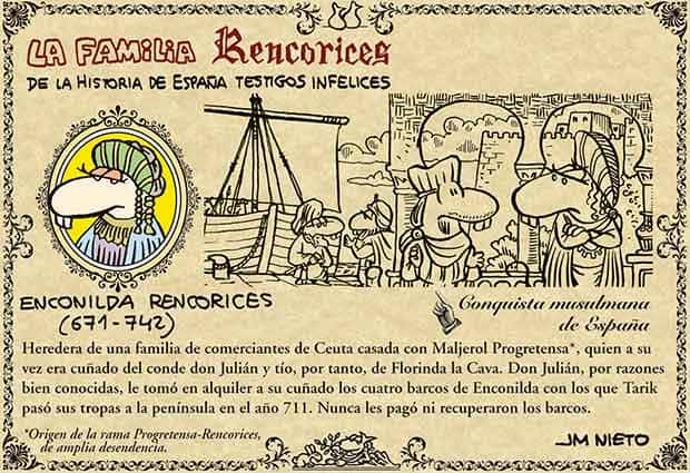 Testigos infelices de la Historia de España