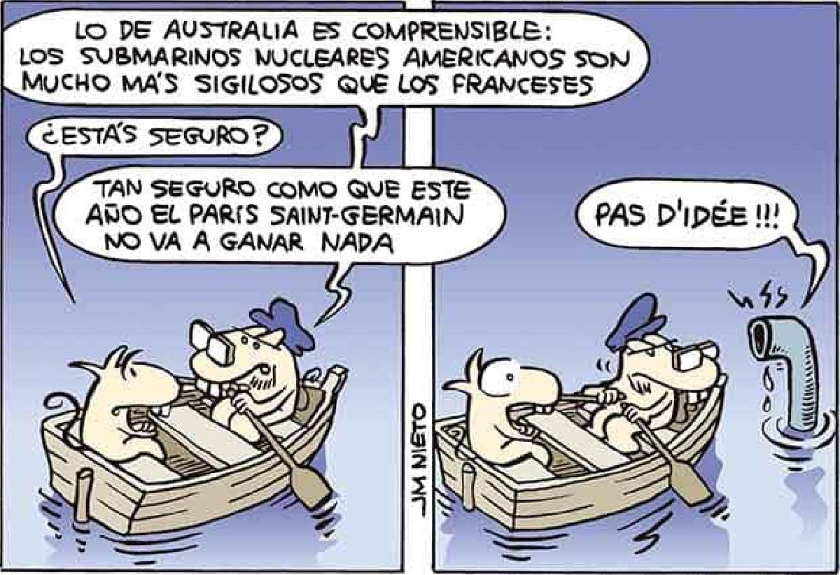 Australia ya no quiere los submarinos franceses