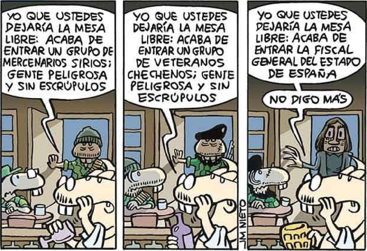 Mientras, en un peligroso tugurio de la frontera…