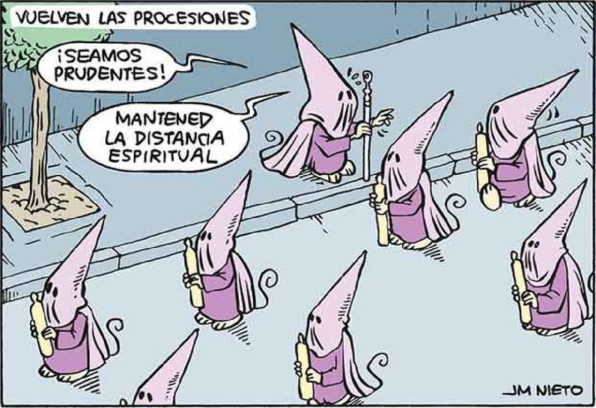 Vuelven las procesiones de la Semana Santa