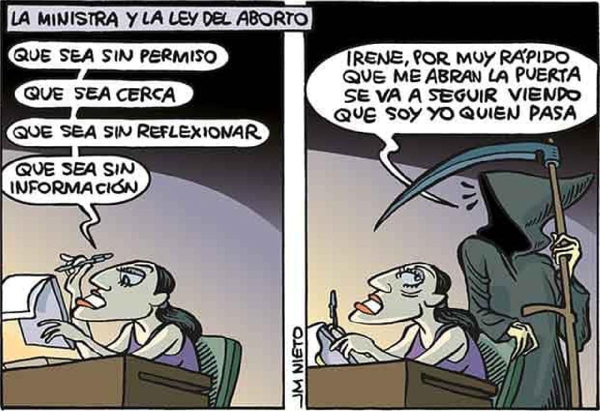 La ministra y la ley del Aborto