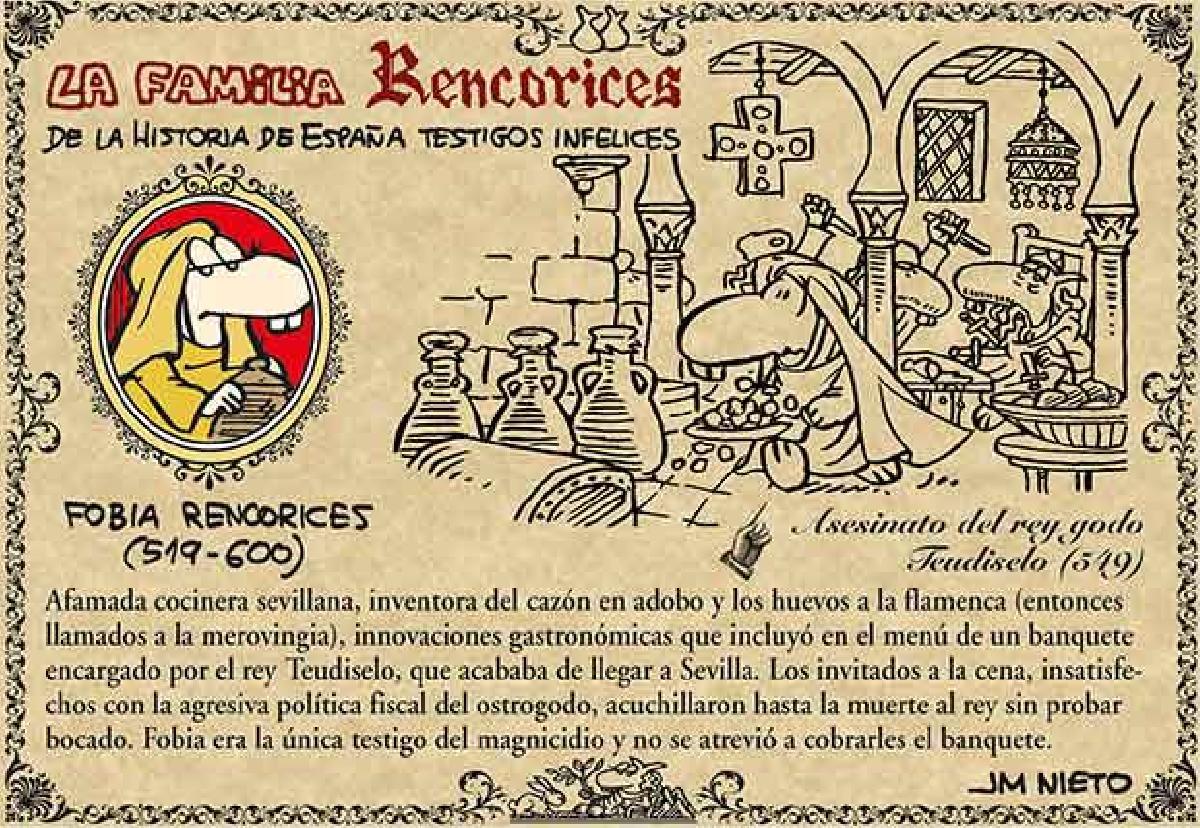 Los Rencorices, testigos infelices