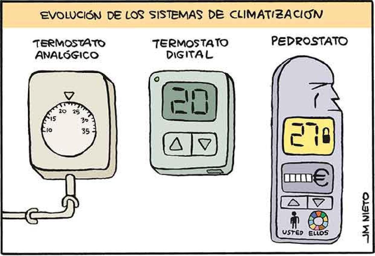 Controladores de la temperatura de ayer y hoy