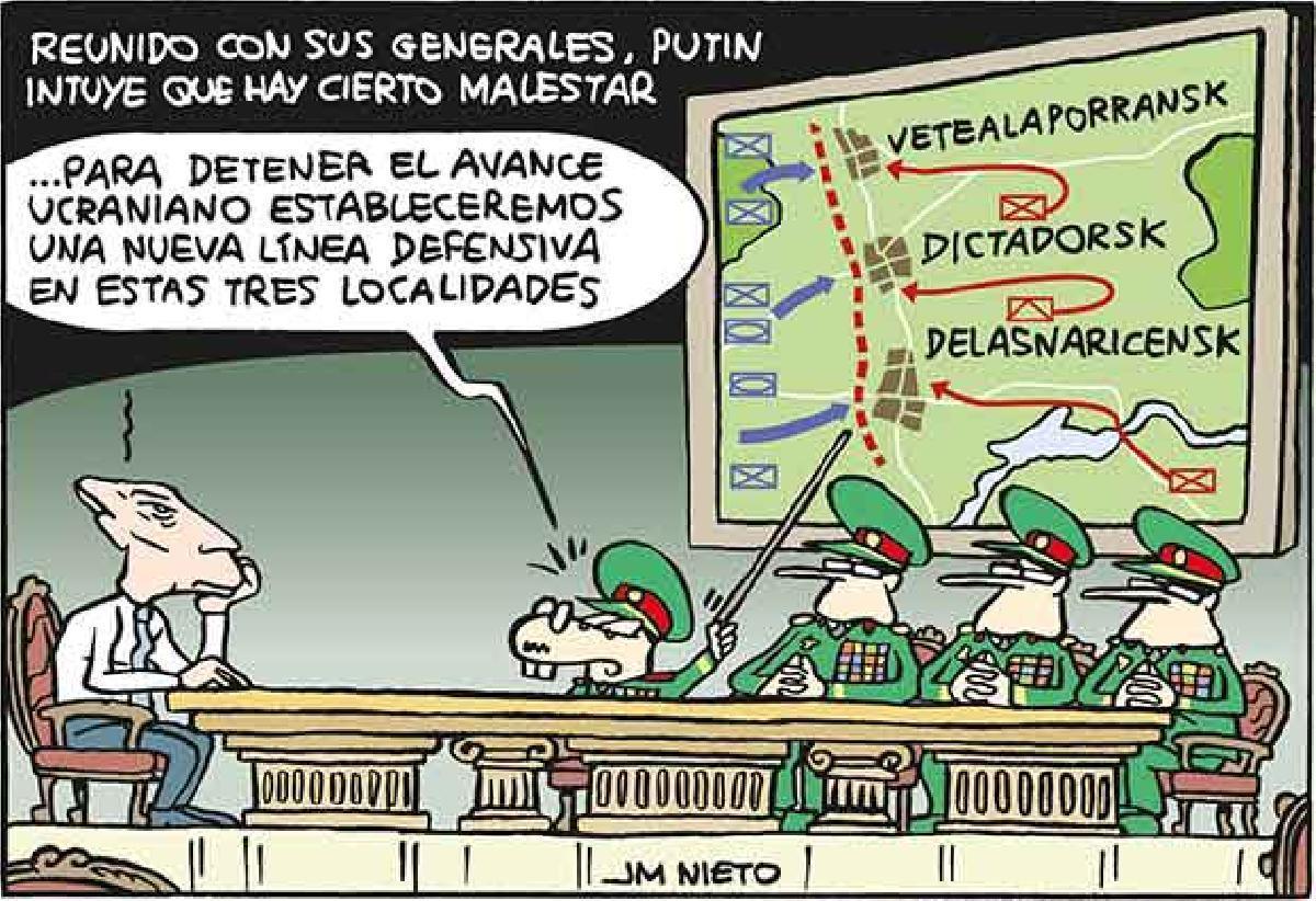 Putin intuye cierto malestar