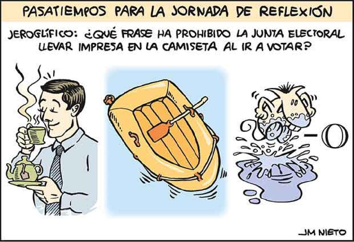 Pasatiempos para la jornada de reflexión