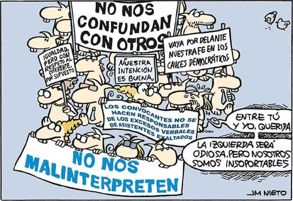 La manifestación