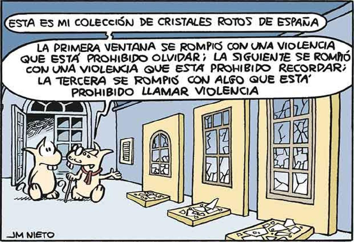 Colección de cristales rotos de España