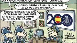 Feliz 200 aniversario, Policía Nacional
