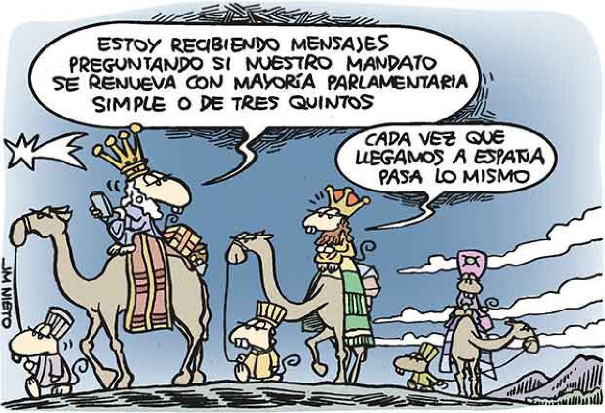 Llegan los Reyes Magos de Oriente