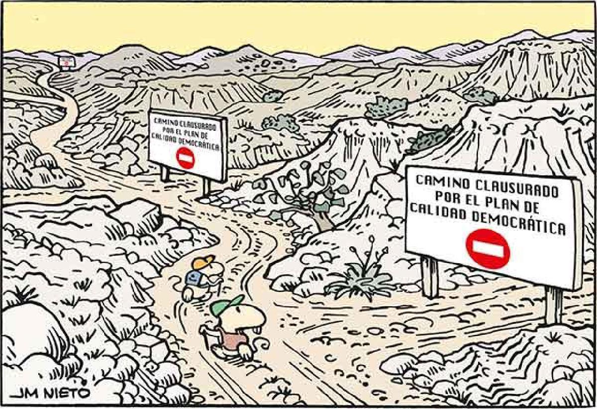 Ningún camino a la derecha