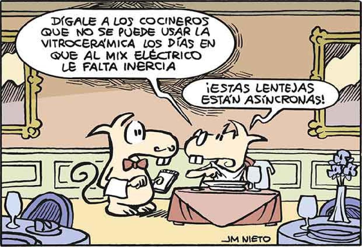 Un mix eléctrico poco equilibrado