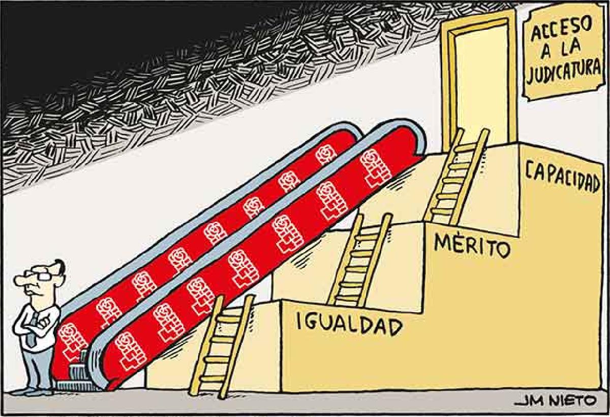 La escalera mecánica