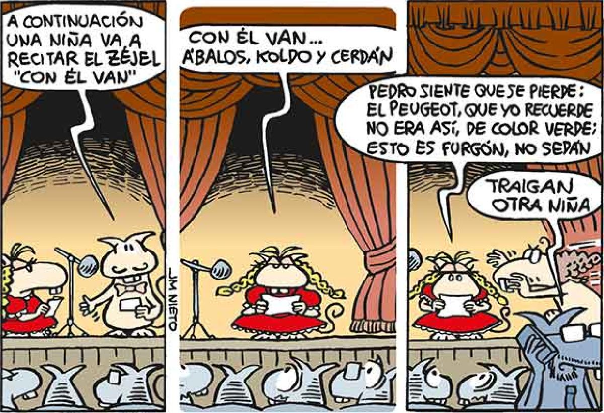 Con él van