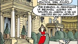 Ayuso abandona la reunión