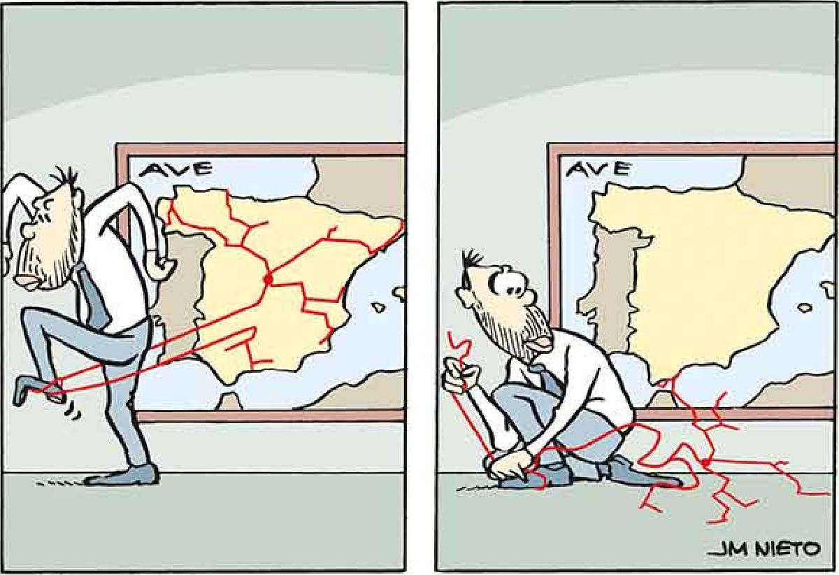 El caos ferroviario