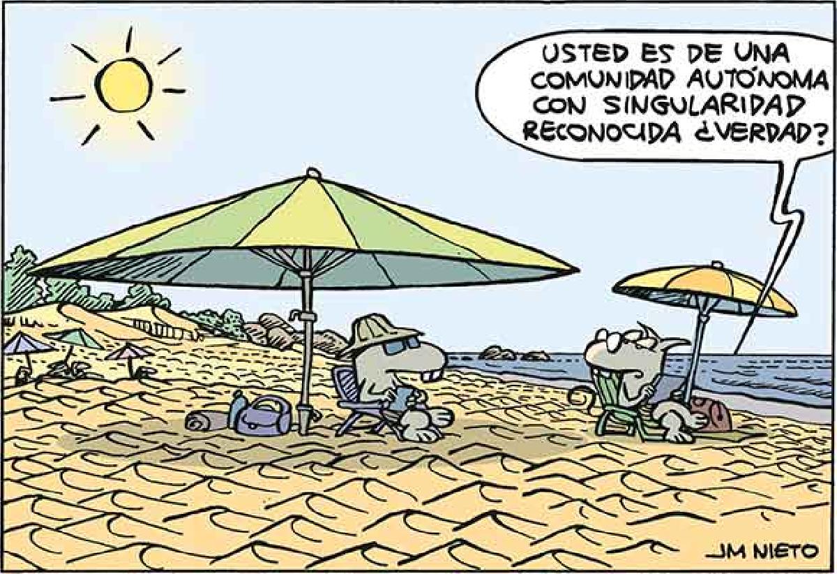 Sombrillas singulares