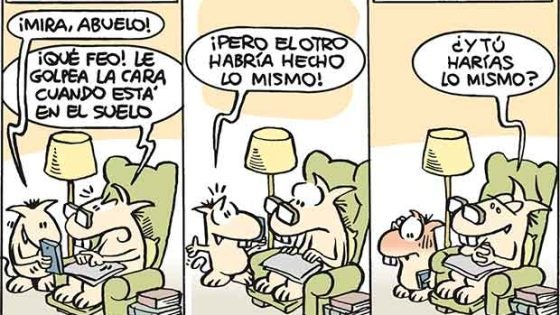 Siempre hace falta un abuelo