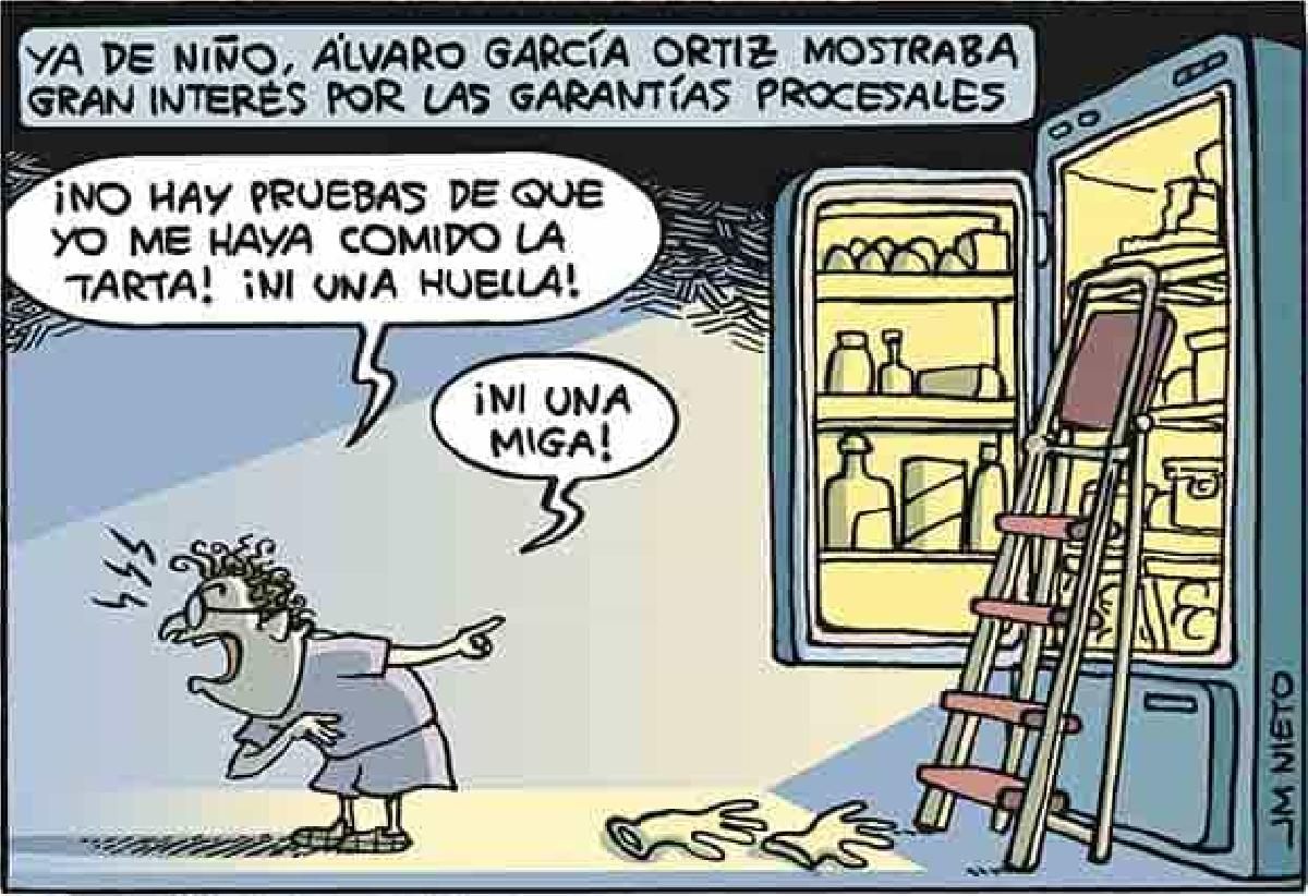 Tuvo una infancia feliz, Álvaro García Ortiz