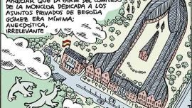 La Moncloa, a vista de pájaro