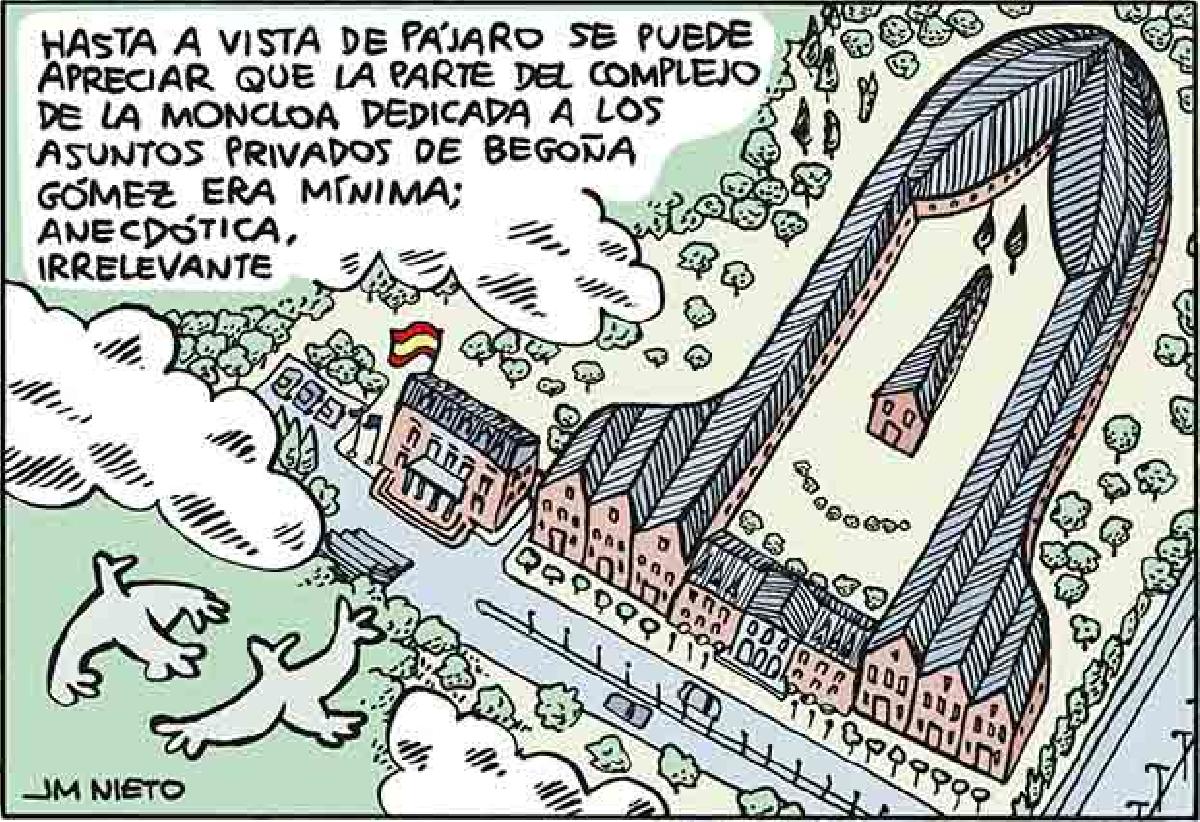 La Moncloa, a vista de pájaro