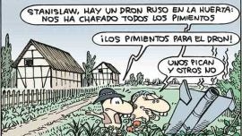 Pimientos para el dron