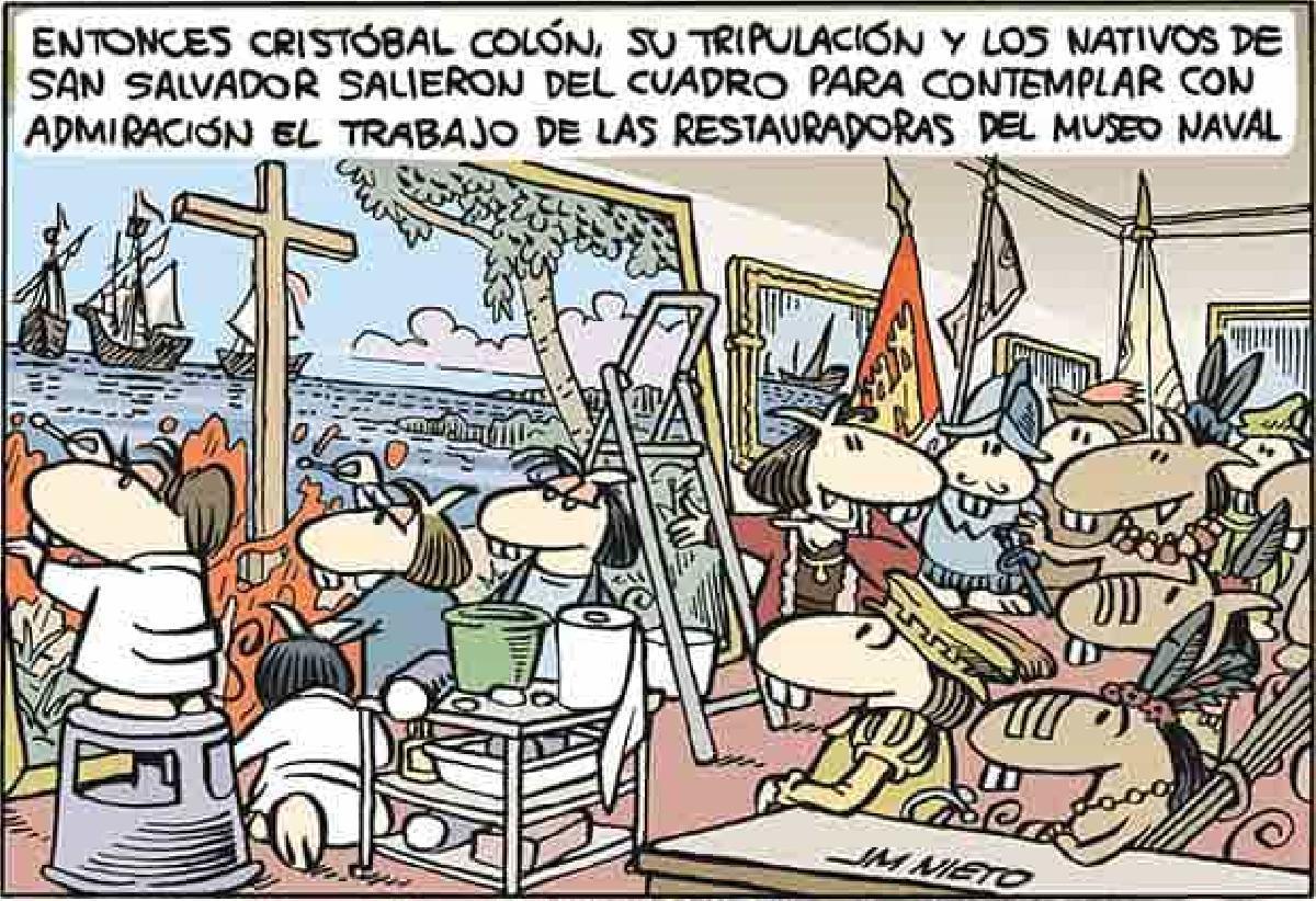 Un cuadro de homenaje