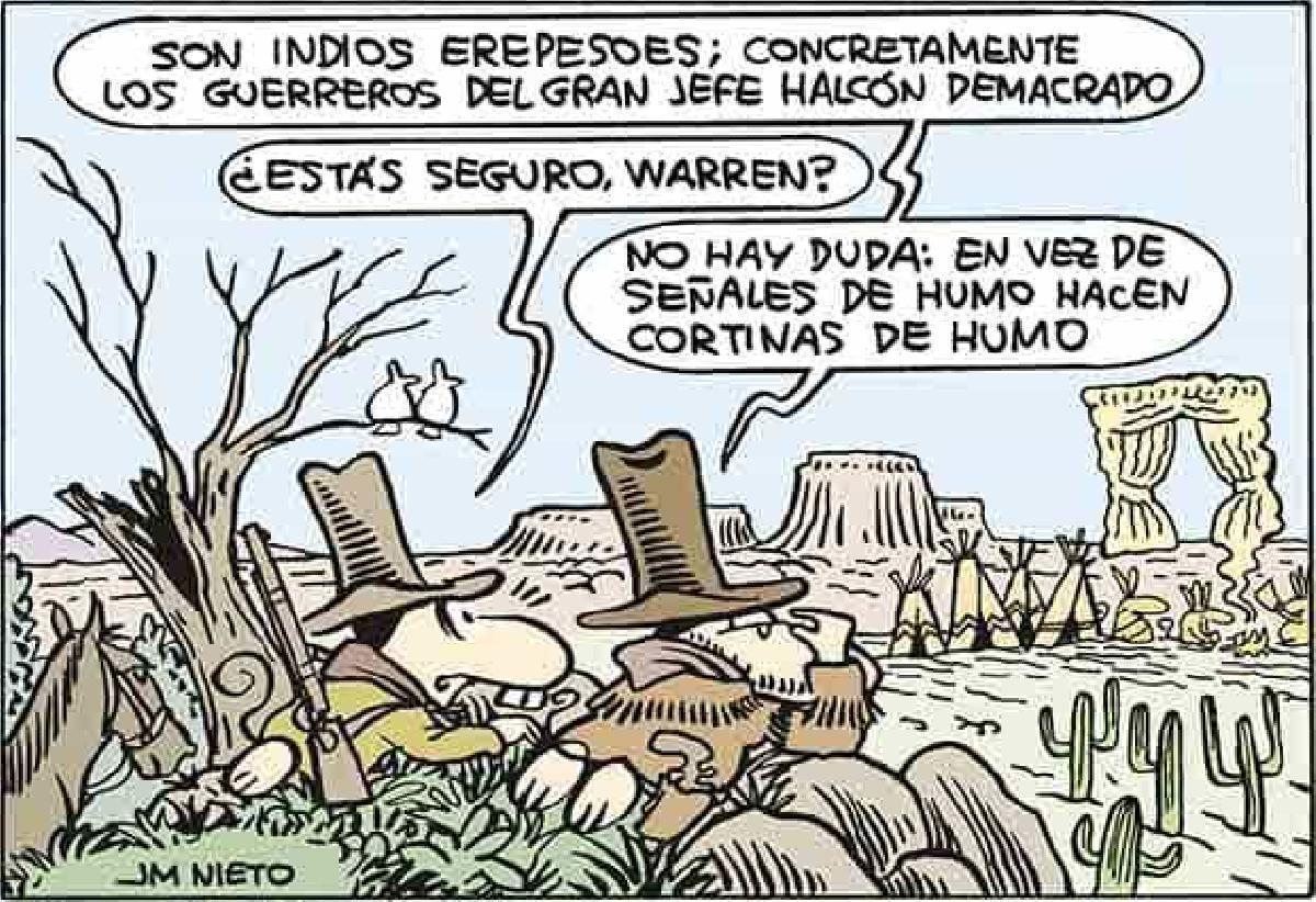 No exactamente señales de humo