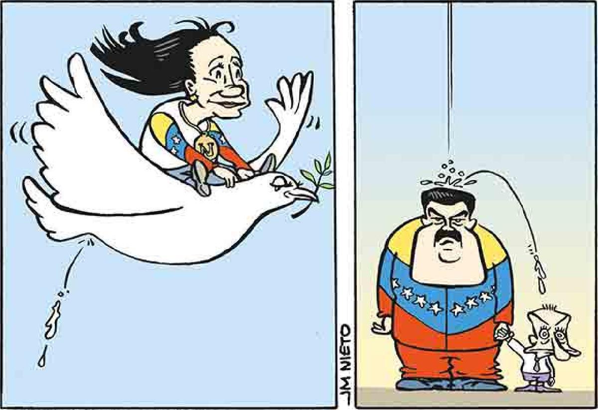 María Corina Machado, premio Nobel de la Paz 2025