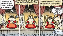 La niña que recita poesías inconvenientes